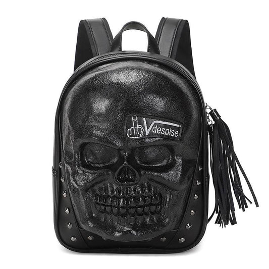 Unisexs 3D Skull Backpack ,Leisure Backpack ,Halloween Skull Backpack Small