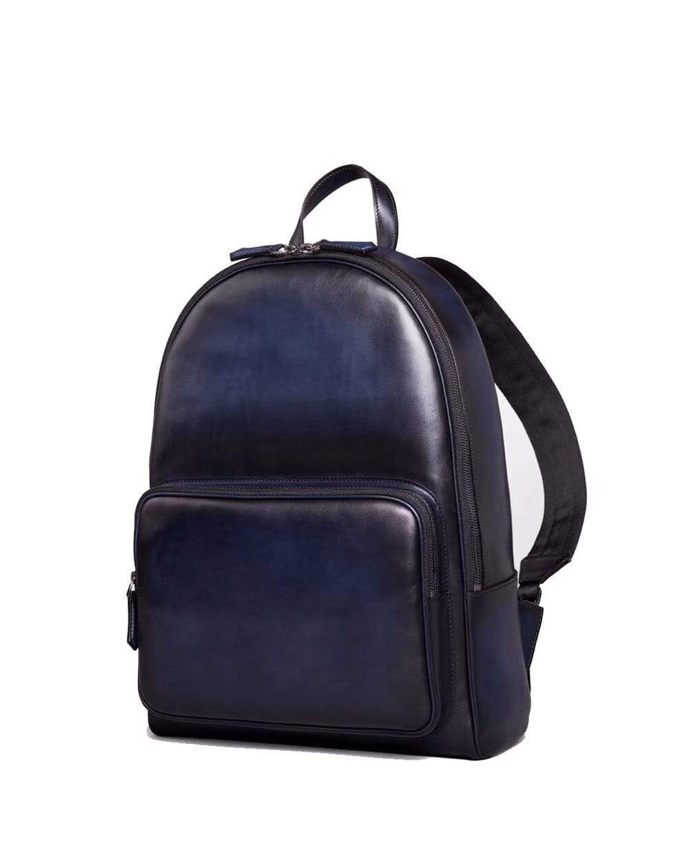 Large Vintage Leather Backpack