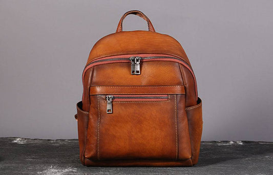Rossie Viren Women's Womens Vintage Leather Backpack