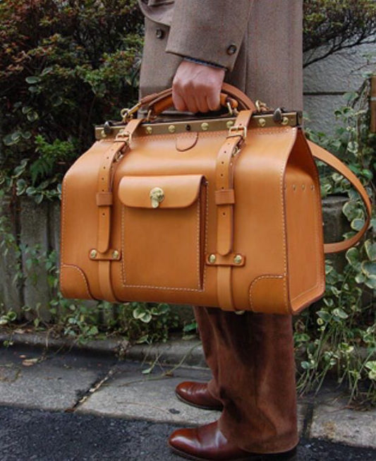 Preorder Crocodile Leather Large Top Handle Satchel Bag