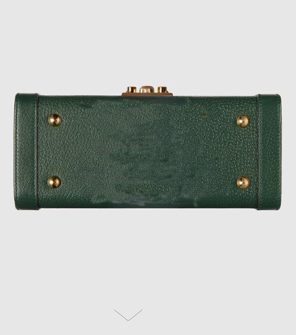 Preorder Matt Crocodile Leather Top Handle Beauty Case Bag