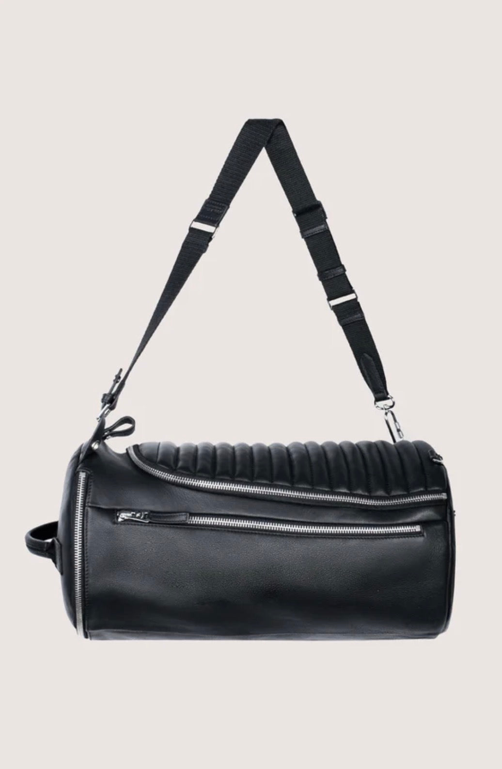 Preorder Unisex Crocodile Leather Barrel Bag