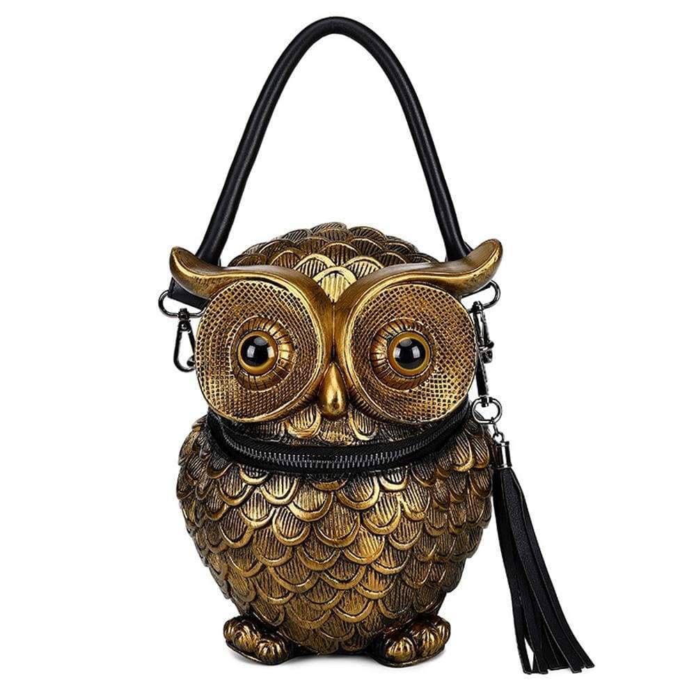 3D Owl Handle Shoulder Messenger Cross body Backpack