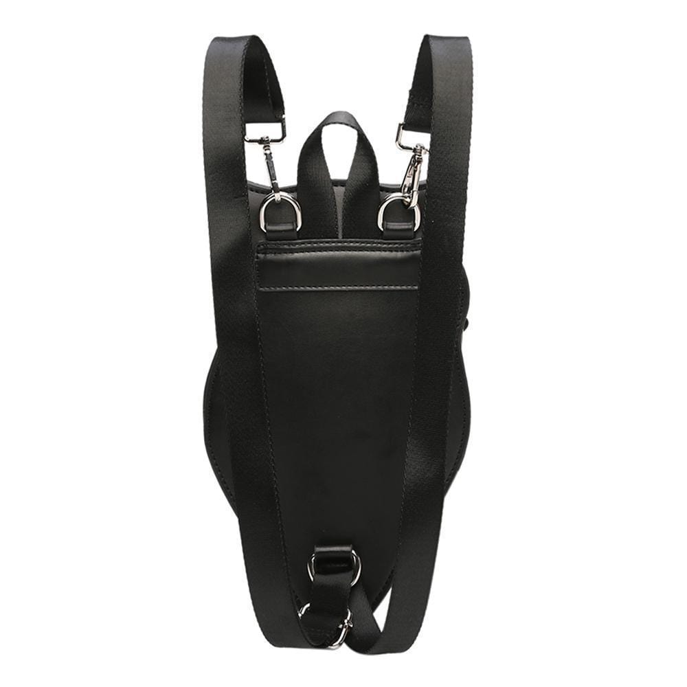Rossie Viren 3D owl waterproof backpack with chest strap, featuring a colorful owl design and durable material.