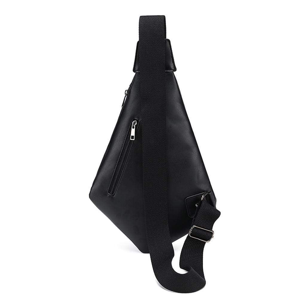 Rossie Viren 3D Elf waterproof backpack with chest sling design, stylish crossbody messenger bag for everyday use.
