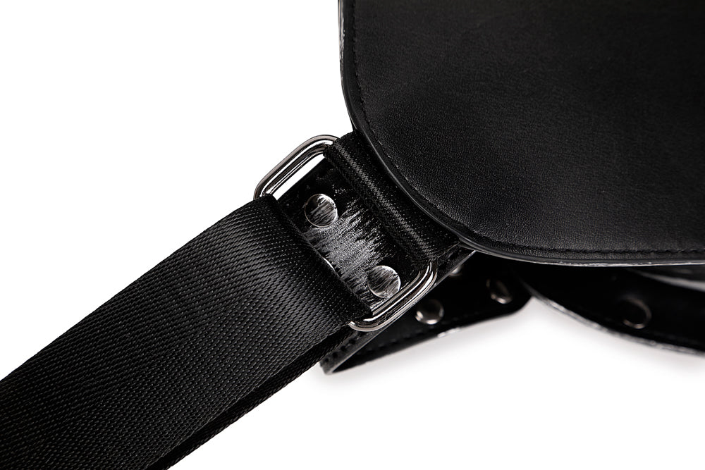 Rossie Viren 3D fashion skull backpack with detailed skull design, adjustable straps, and spacious main compartment.