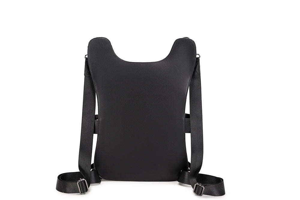Rossie Viren 3D skull fashion backpack with detailed design and adjustable straps, perfect for casual and streetwear styles.