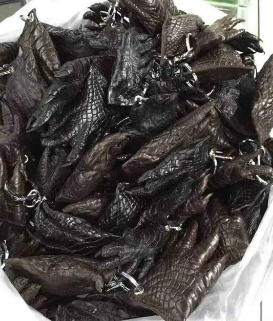 Crocodile Skin Key Holder