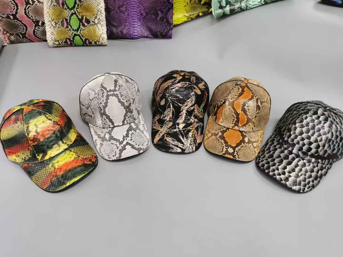 Rossie Viren Python baseball cap featuring a classic design with a curved brim and adjustable strap.