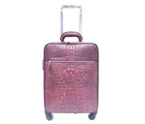 Genuine Crocodile  Luxury Luggage / Roller Bag
