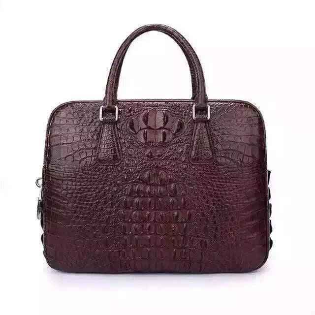 Genuine Crocodile Briefcase, Laptop Bags