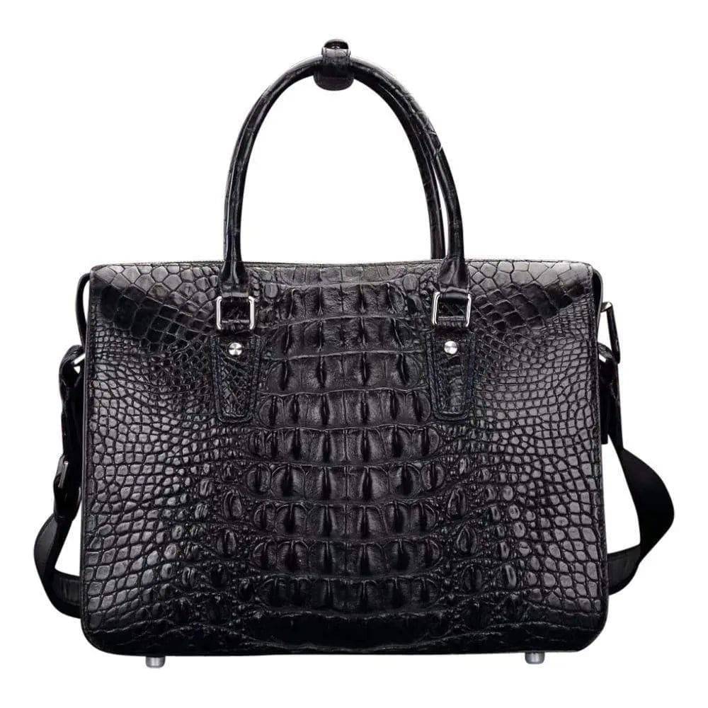 Genuine Crocodile Leather Briefcase
