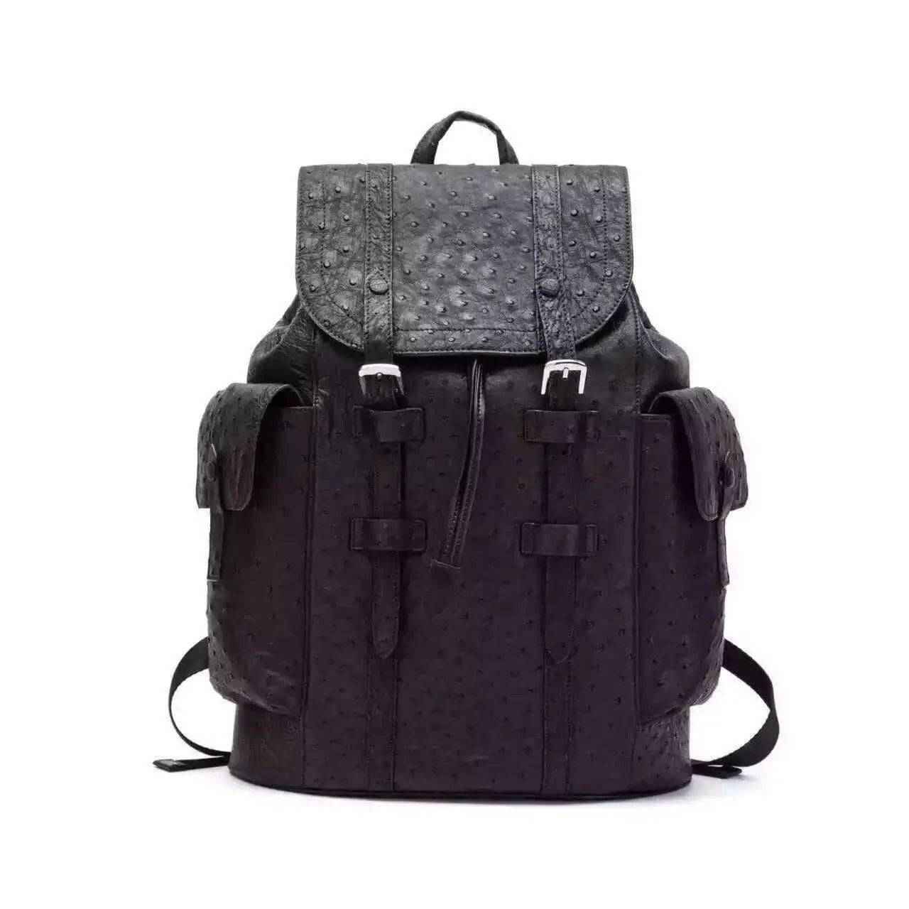 Genuine Ostrich Leather Backpack