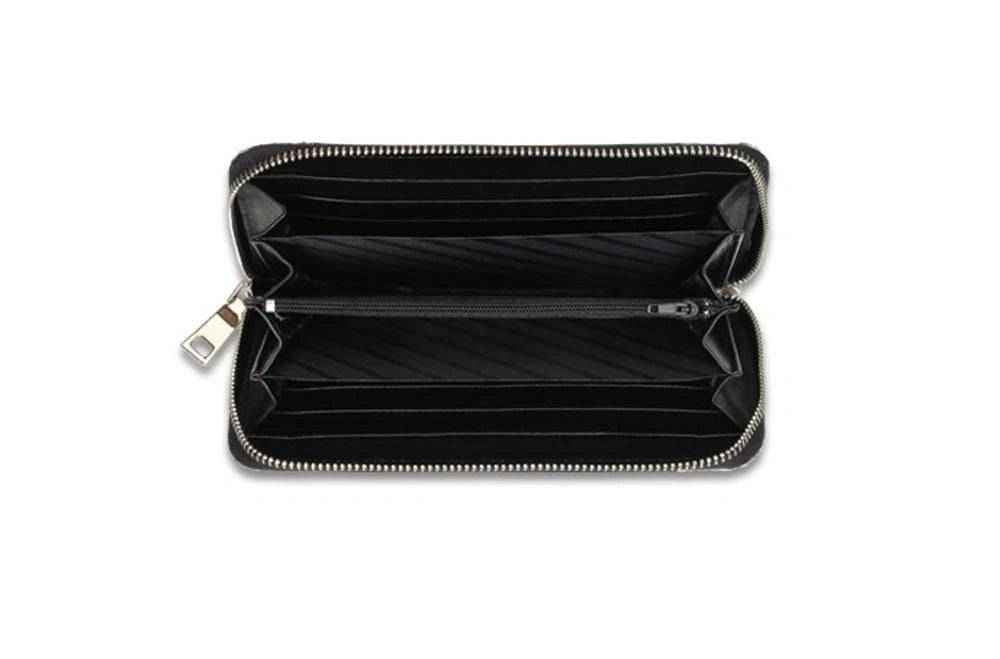 GenuinePearl Stingray Leather Large Zip Around Wallet For Women
