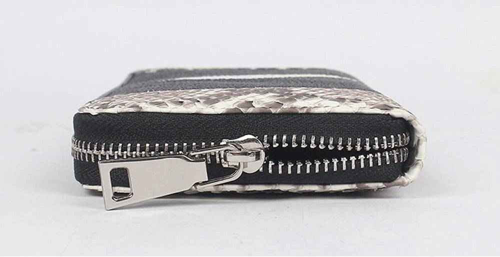 GenuinePearl Stingray Leather Large Zip Around Wallet For Women