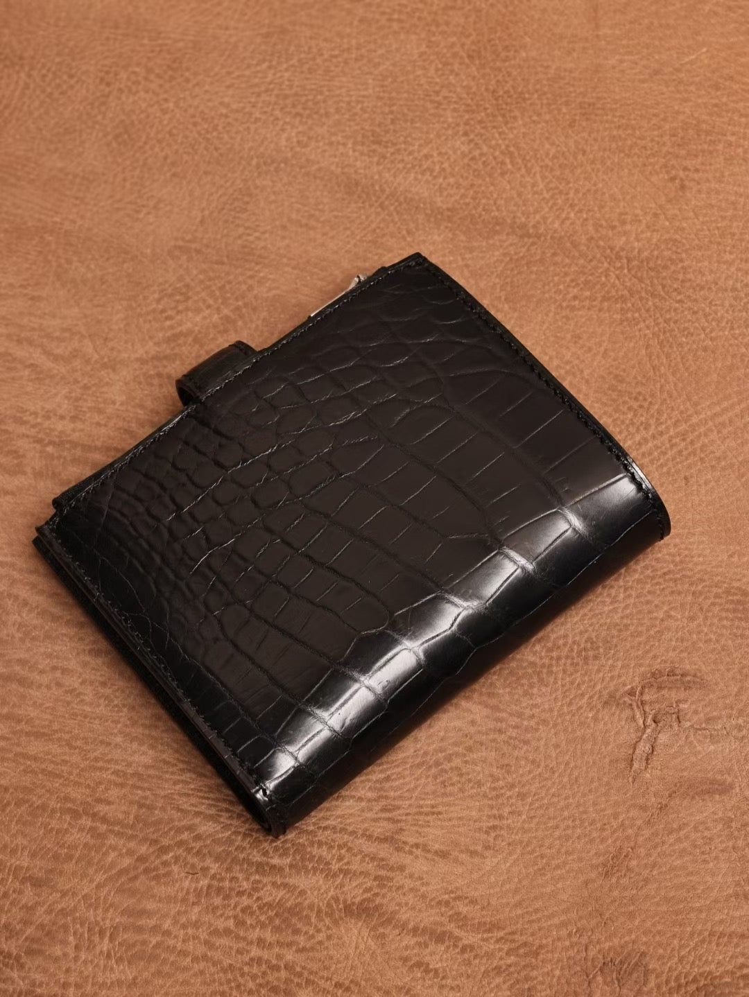 Genuine Crocodile Leather Binder Notebook
