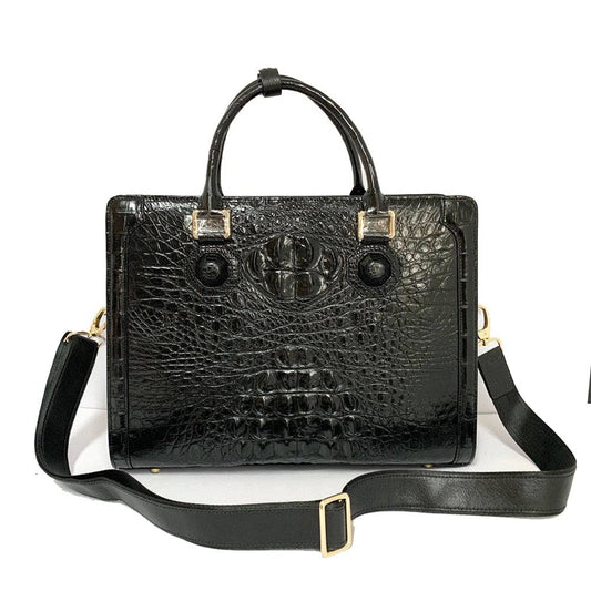 Crocodile Briefcase ,Crocodile Skin Bone Leather Business Bags