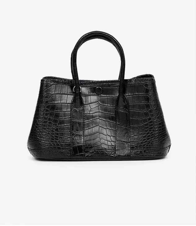 Womens Genuine Crocodile  Skin Leather Cross Body Handle  Bag Mini Bag