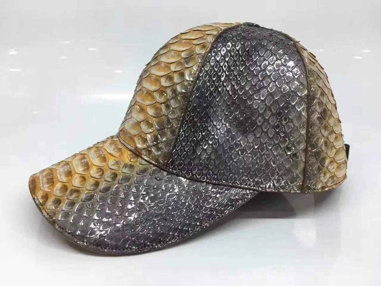 Rossie Viren Python baseball cap featuring a sleek design with a curved brim and adjustable strap, perfect for casual wear.