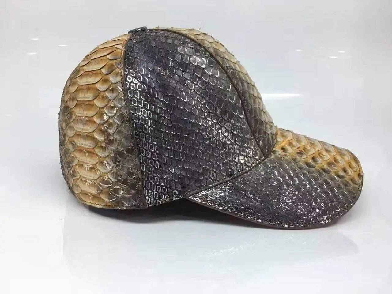 Rossie Viren Python baseball cap, casual cap with Python pattern, adjustable strap, and comfortable fit.