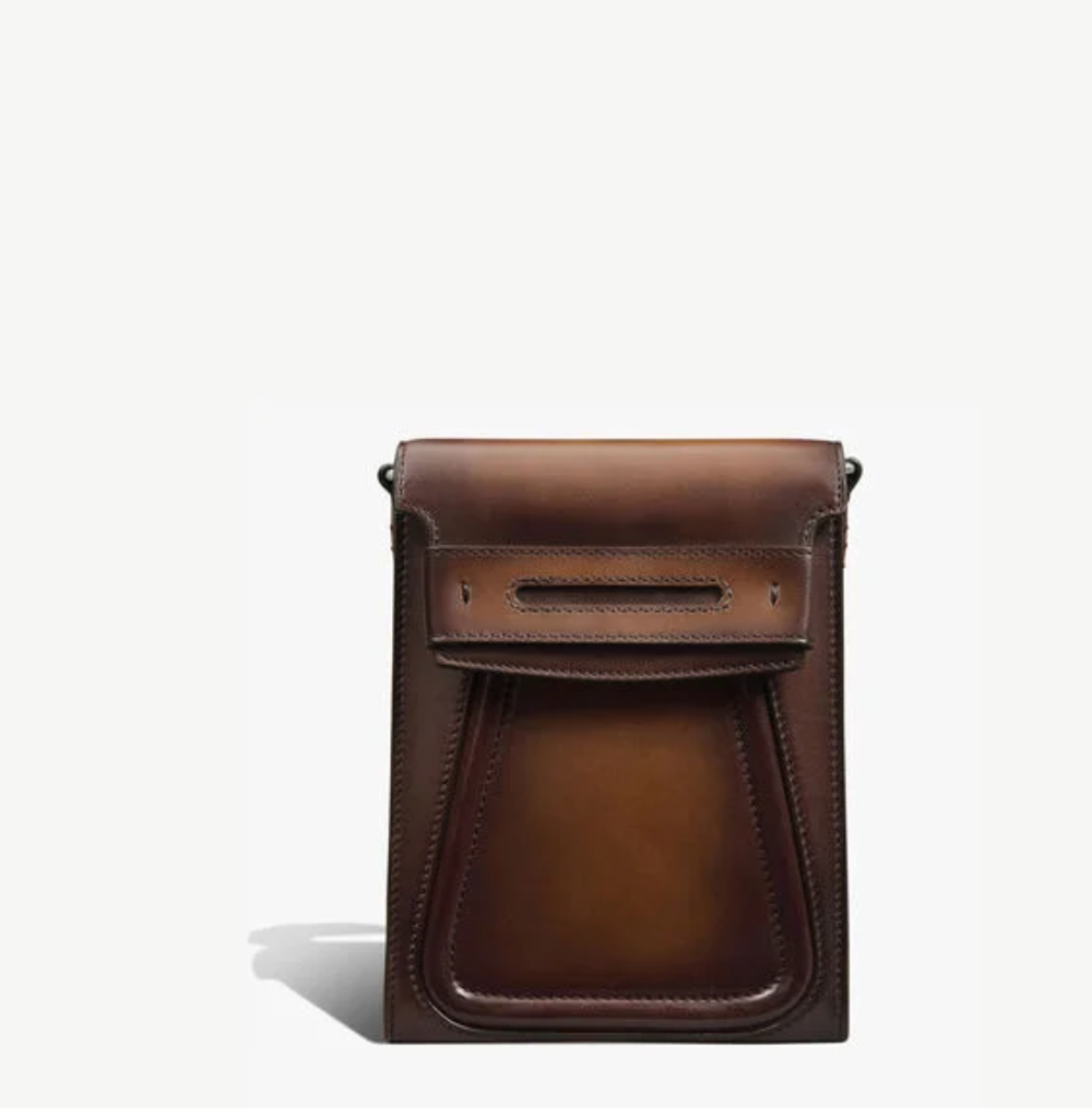 Preorder Genuine Crocodile Leather Phone Pouch Messenger Bag