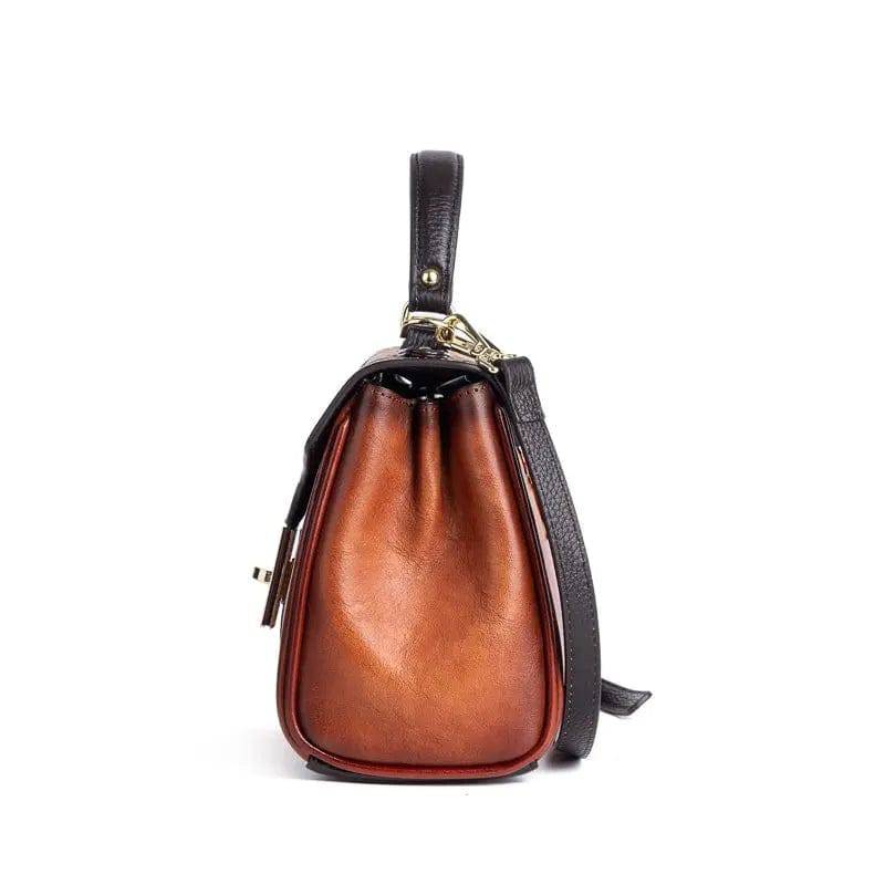 Rossie Viren Women's Mini Leather Top Handle Satchel