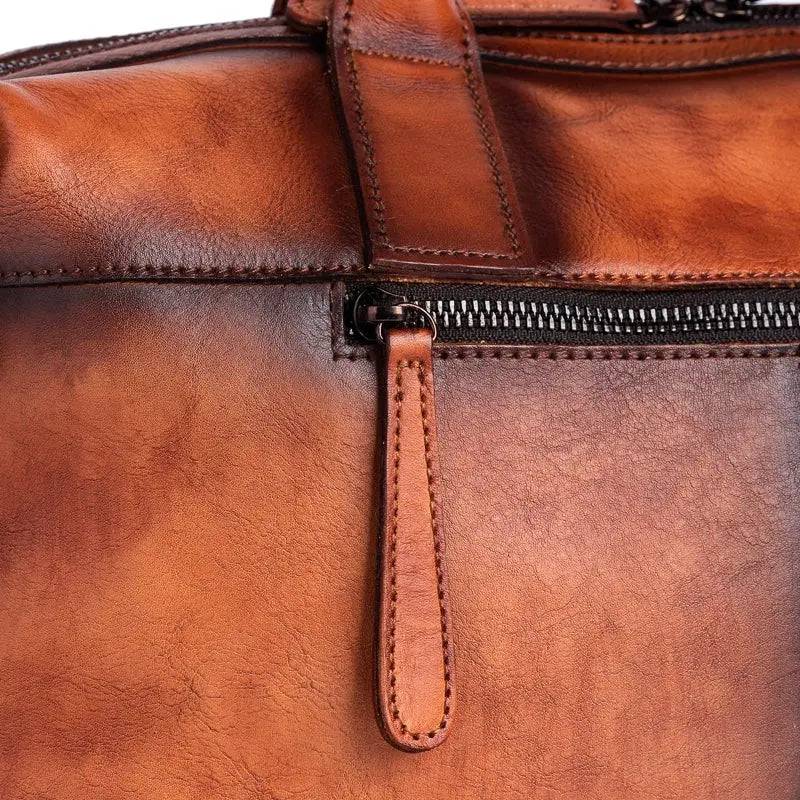 Rossie Viren Women's Women’s Genuine Leather Handbags Satchel Tote Top Handle Bags Ladies Purses Cross-body Bag