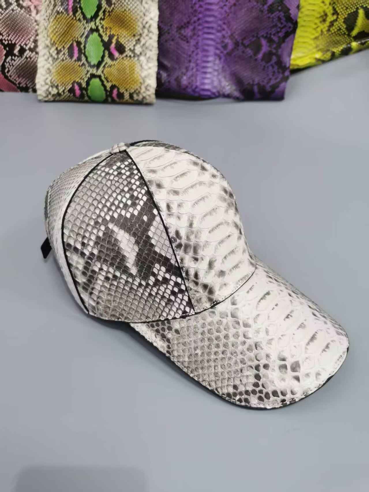 Rossie Viren Python baseball cap featuring a stylish design with a curved brim and adjustable strap.