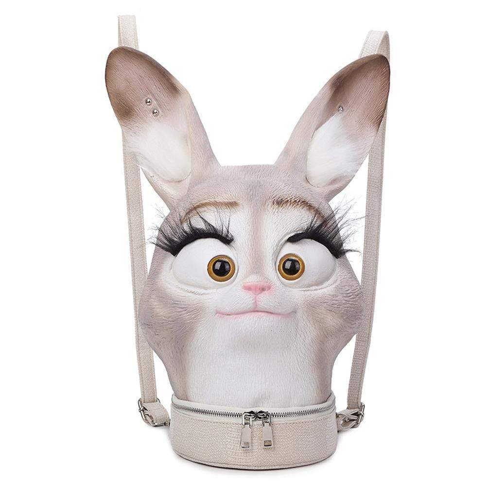 Cartoo Cute Dog casual backpack by Rossie Viren featuring a playful dog design, suitable for children and school use.