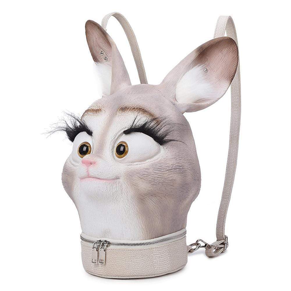 Cartoo Cute Dog casual backpack by Rossie Viren, featuring a playful dog design, perfect for children and school use.