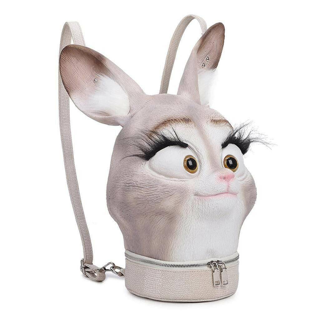 Cartoo Cute Dog casual backpack by Rossie Viren featuring a playful dog design, ideal for children or casual use.