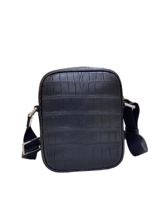 Crocodile Leather Small Crossbody Shoulder Bag