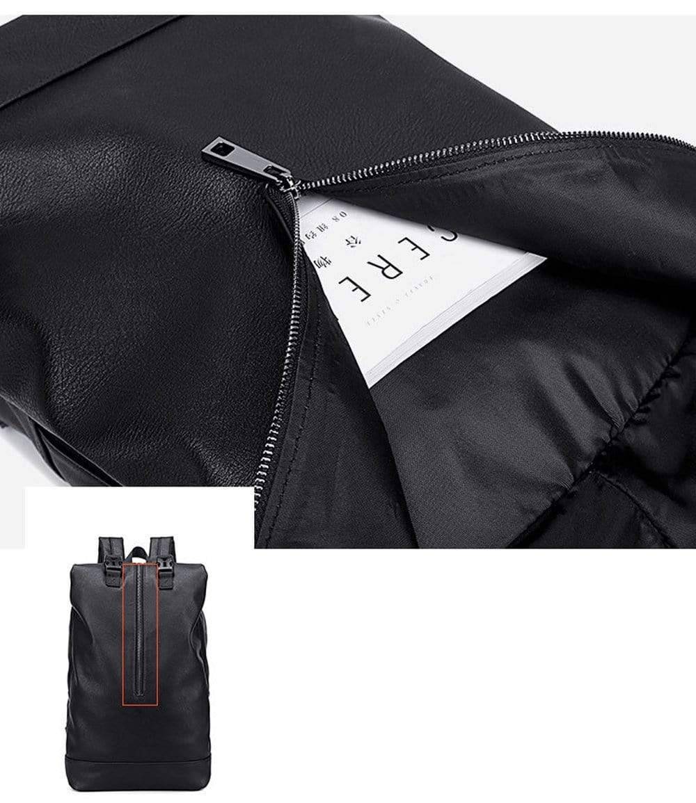 Rossie Viren large waterproof luggage backpack with front zip pocket, wheels, and padded laptop compartment for travel and daily use.