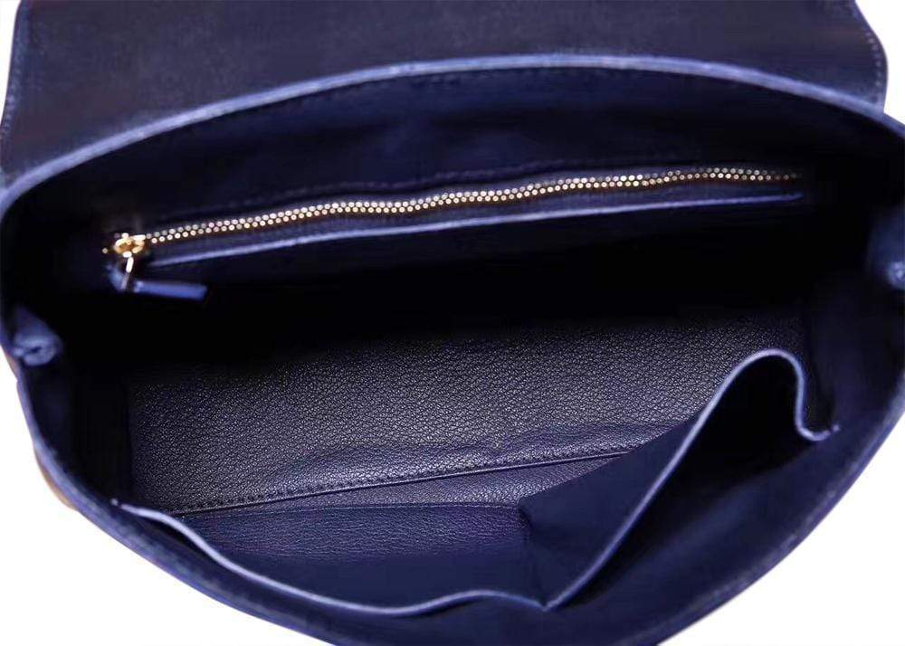 Genuine Crocodile Front Flap Buckle Tote Bags