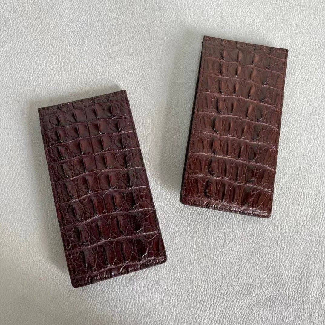 Genuine Crocodile Leather Card Holders