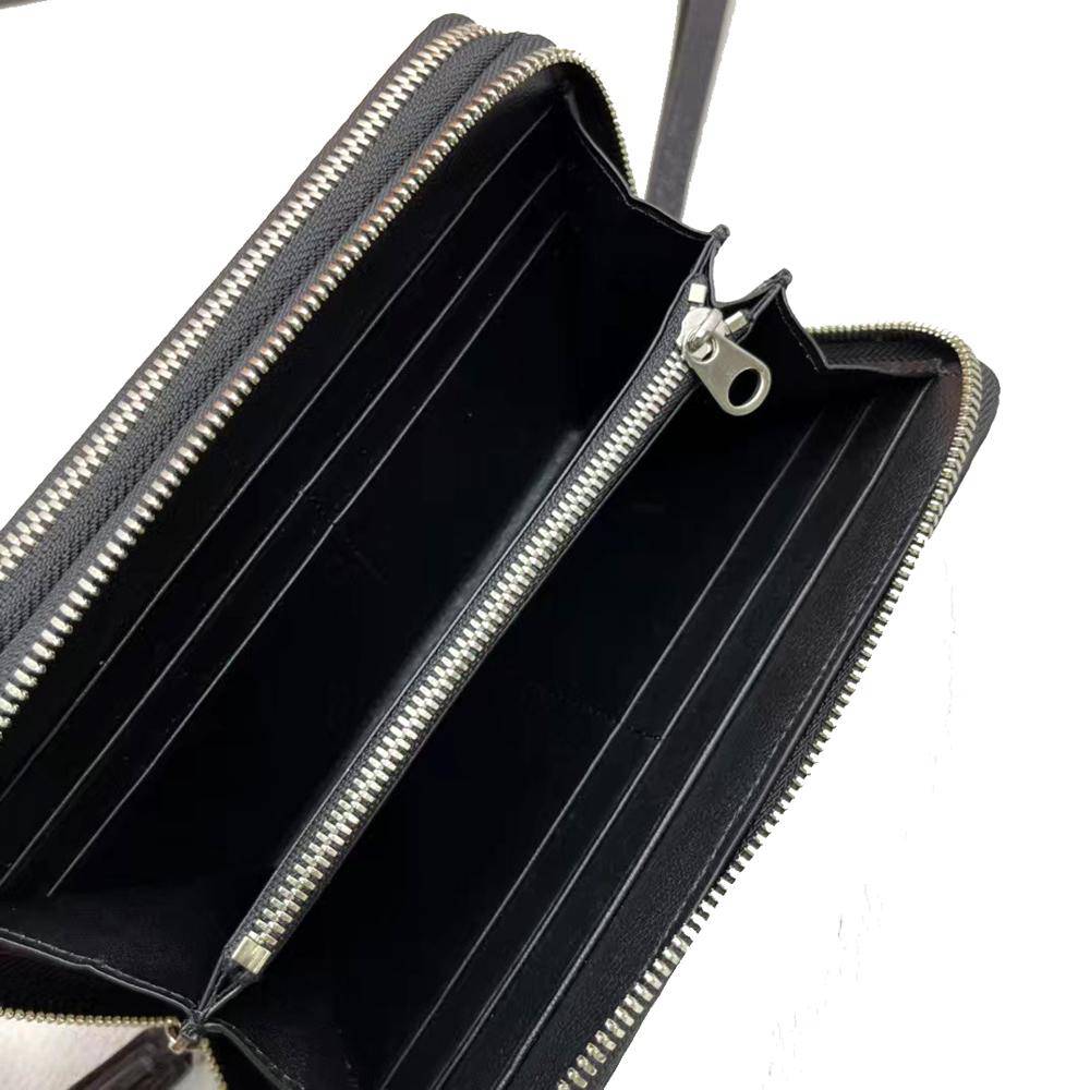 Genuine Crocodile Leather  Large Volumn Zip Around Head Bone Wallet