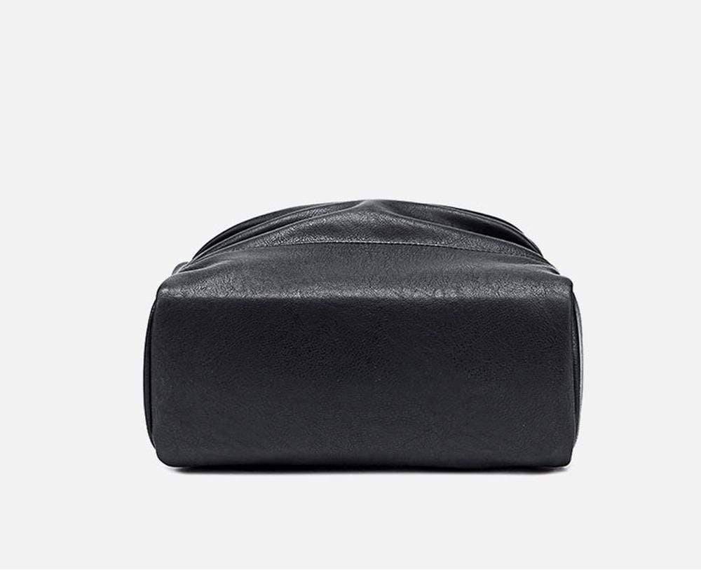 Rossie Viren waterproof large luggage backpack with pleated front zip pocket, on wheels, designed for laptops and travel.