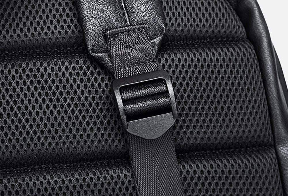 Rossie Viren waterproof large backpack with pleated front zip pocket, on wheels, designed for laptops and travel storage.
