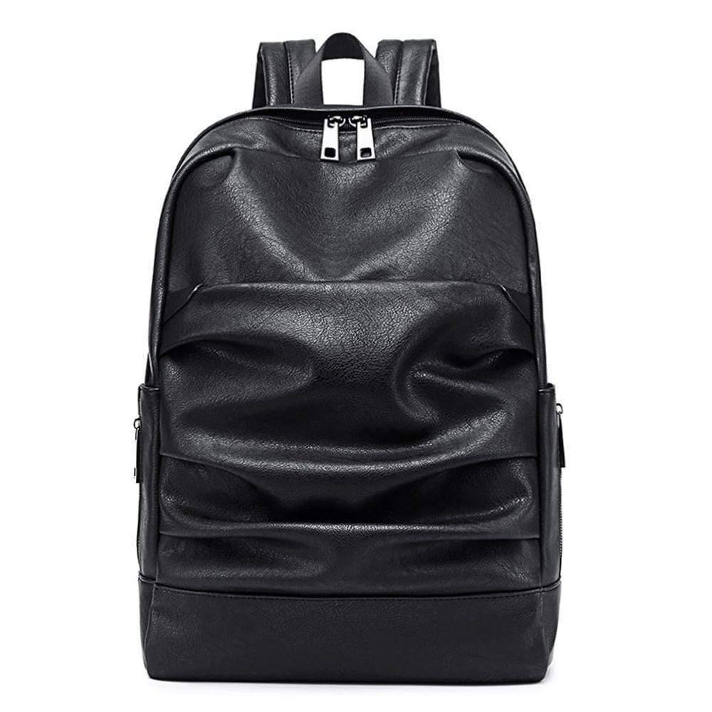 Rossie Viren large waterproof luggage backpack with pleated front zip pocket and wheels, designed for laptops and travel.