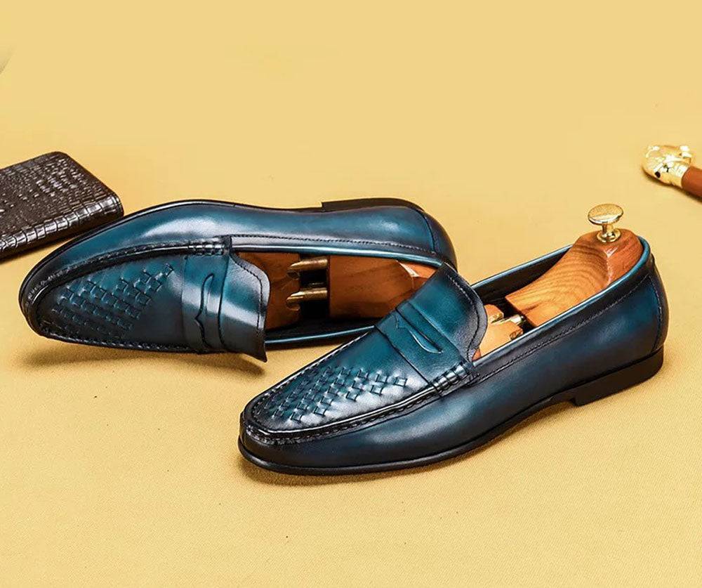 Men's Rossie Viren driving leather shoes and casual loafers, stylish and comfortable footwear for everyday wear.