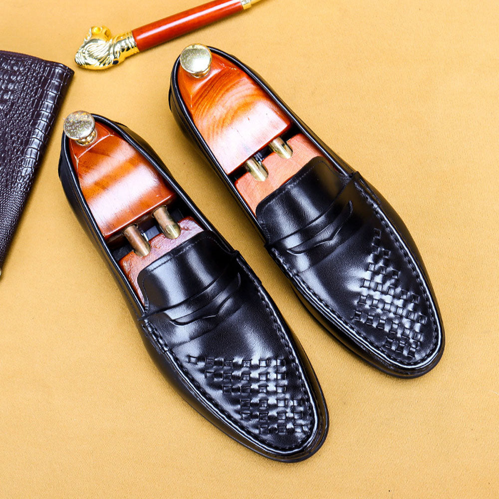 Men's Rossie Viren driving leather shoes and casual loafers, featuring sleek design and comfortable fit.