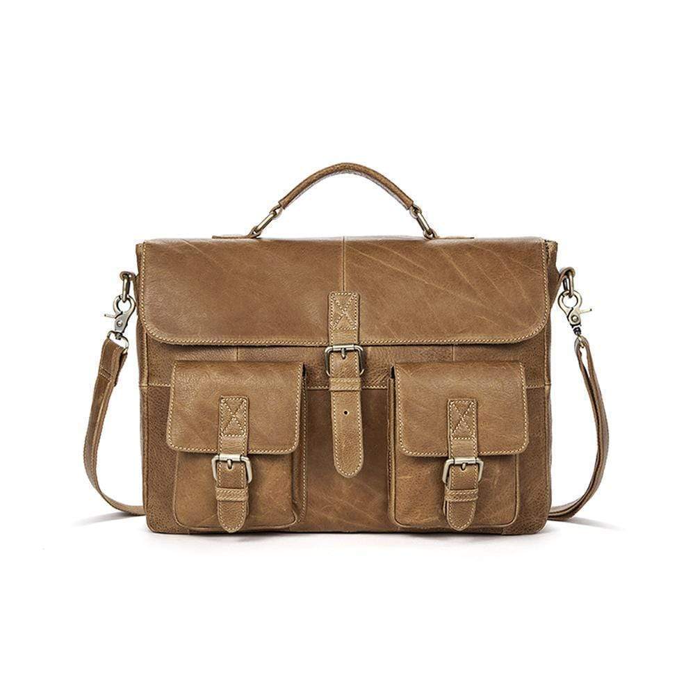 Postal Messenger Bag Beige