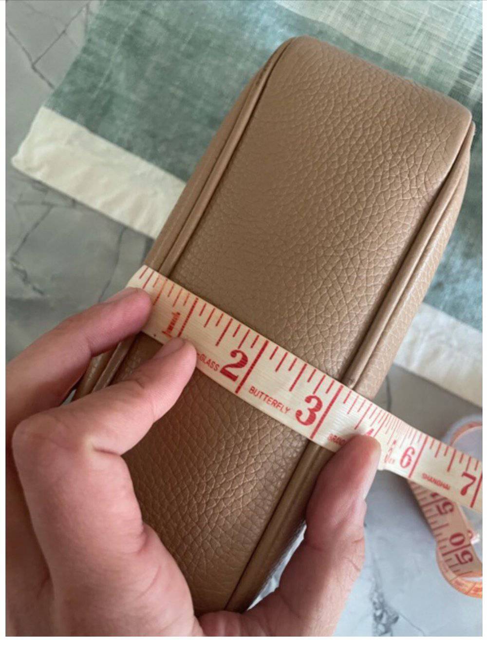 Preorder Genuine Siamese Crocodile  Belly Leather Camera Cross Body Bag