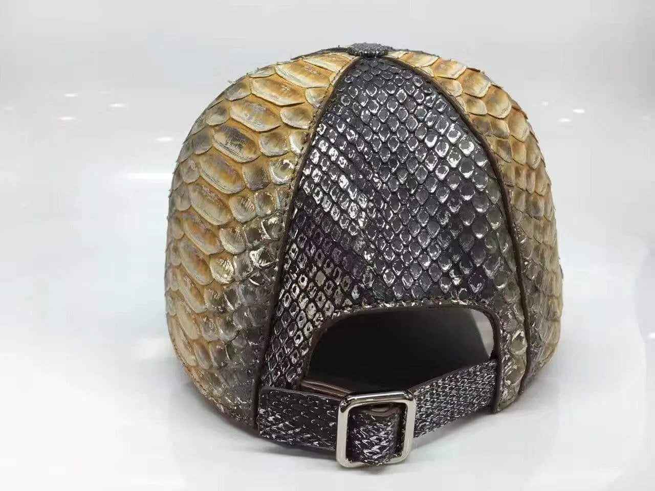 Rossie Viren Python baseball cap featuring a sleek Python pattern and adjustable strap, perfect for casual wear.