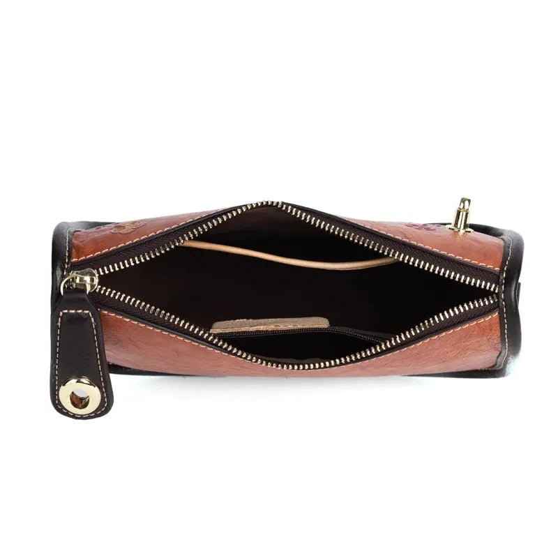 Rossie Viren Women's Vintage Leather Hobo Underarm Shoulder Bag