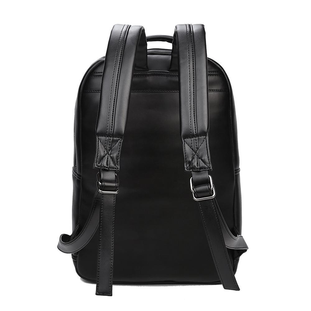 Rossie Viren 3D cow head waterproof backpack with studded design, unisex computer laptop bag, durable and stylish handbag.