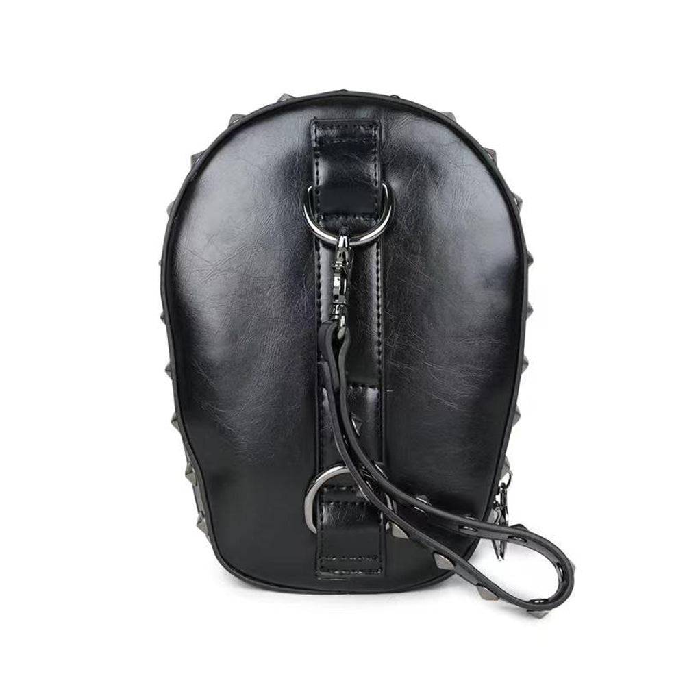 Unisex Kreepsville 3D Skull backpack by Rossie Viren, featuring a waist and chest sling design with a bold skull graphic.