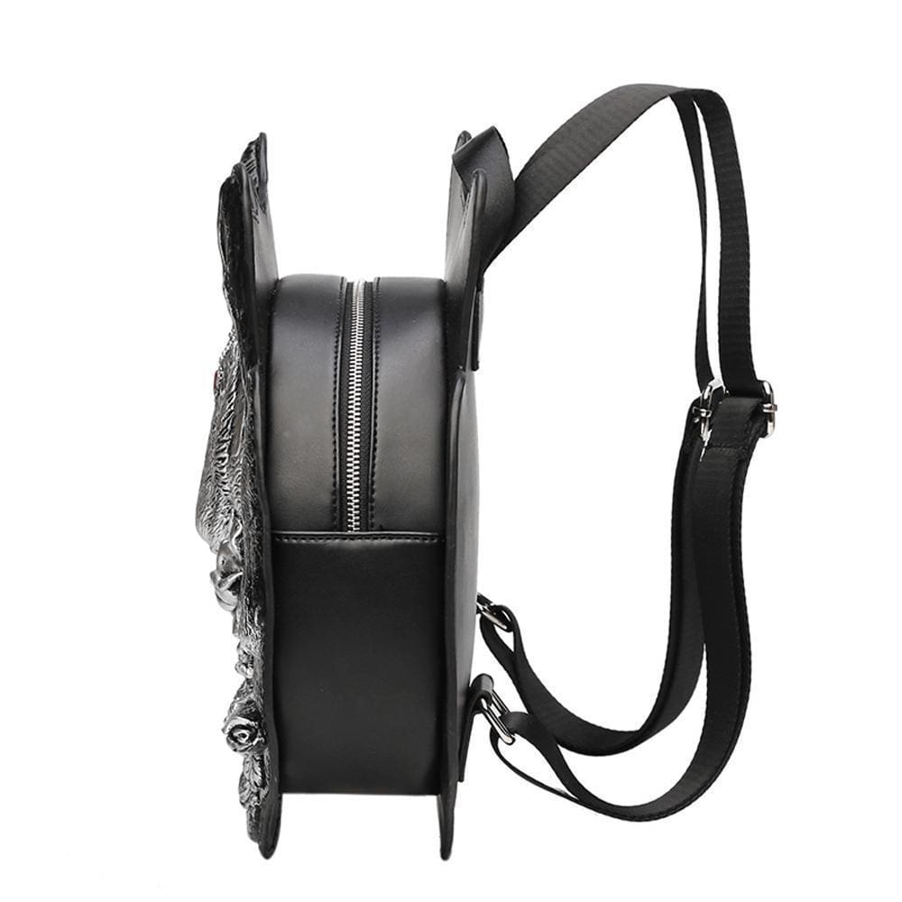 Rossie Viren 3D fox design casual women's backpack featuring a playful animal motif, perfect for fashion and travel.