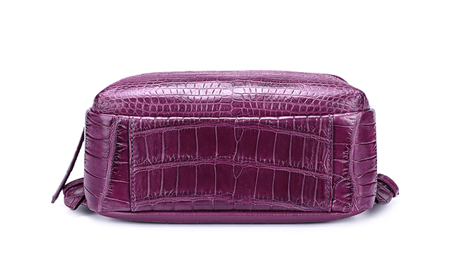 Women's  Crocodile Belly Leather Mini Backpack  |  Rossieviren