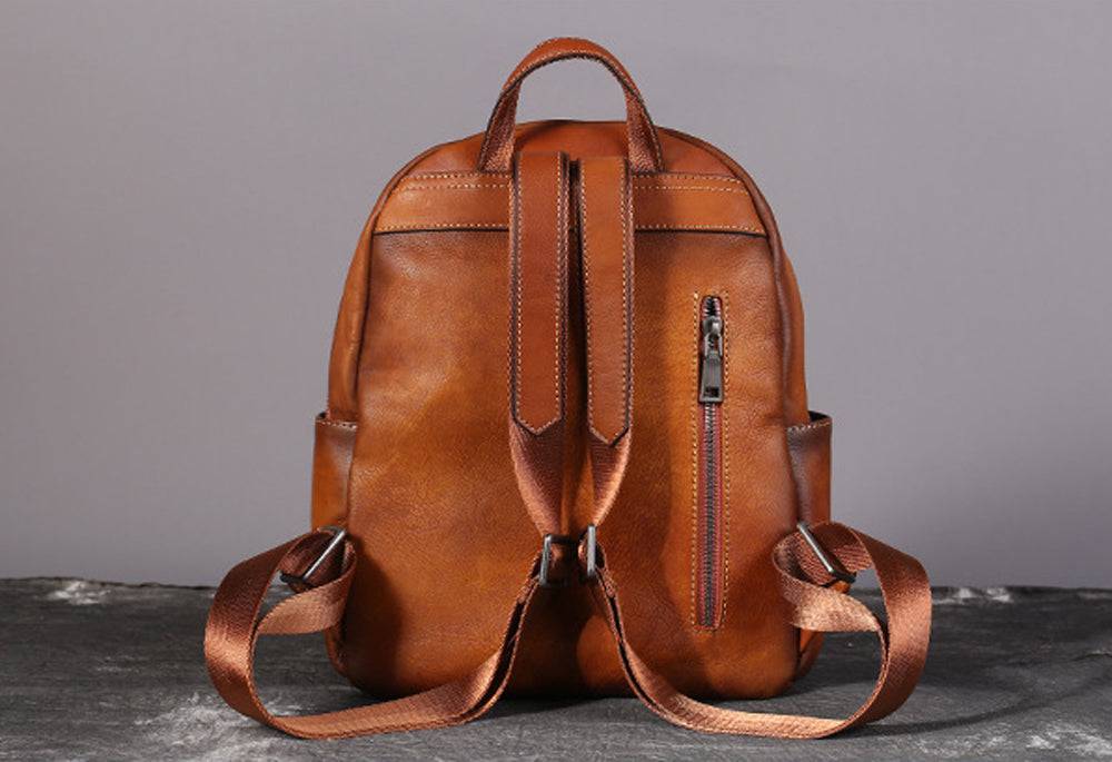 Rossie Viren Women's Womens Vintage Leather Backpack